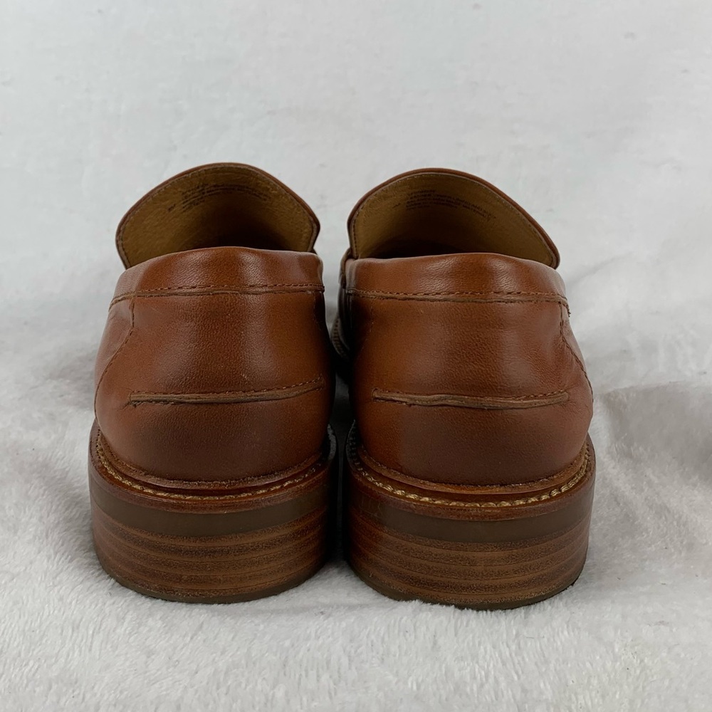 Sofft Women's Meryl Slip On Leather‎ Loafer in Luggage Excellent Used Condition - Picture 5 of 12